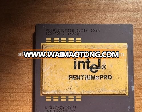 Pentium Pro Gold Ceramic CPU scrap High Grade CPU Scrap, Computers CPUs / Processors/ Chips Gold